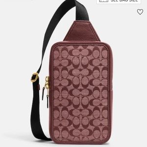 *NIB* Coach Sullivan Pack In Signature Chambray